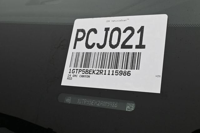 2024 GMC Canyon Elevation