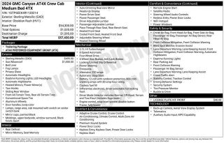 2024 GMC Canyon AT4X