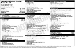 2024 GMC Canyon AT4X