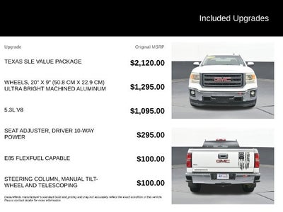 2015 GMC Sierra 1500 SLE