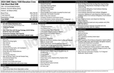 2024 GMC Sierra 1500 Elevation