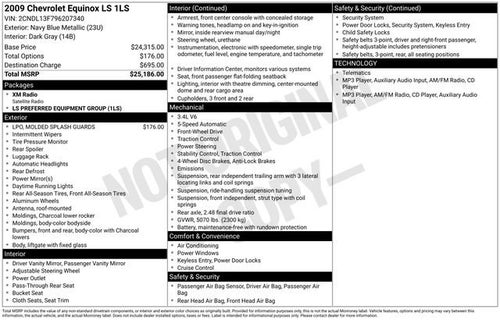 2009 Chevrolet Equinox LS