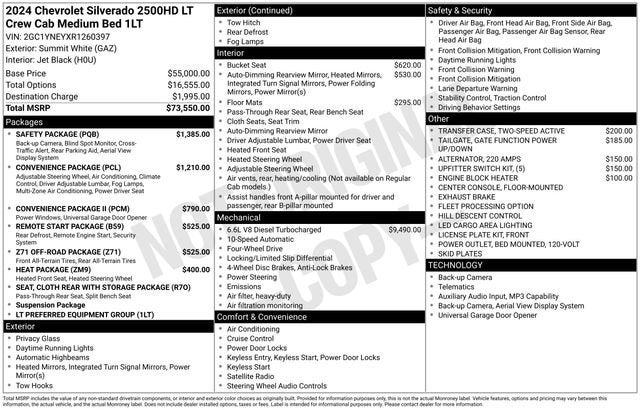 2024 Chevrolet Silverado 2500 HD LT