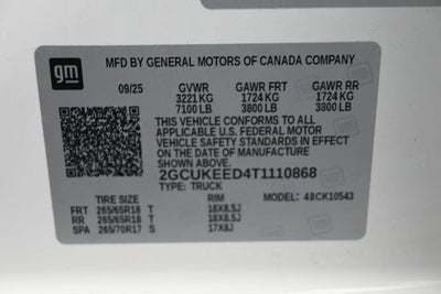 2026 Chevrolet Silverado 1500 RST