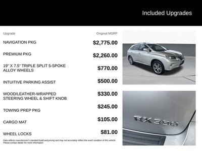 2013 Lexus RX 350 NA