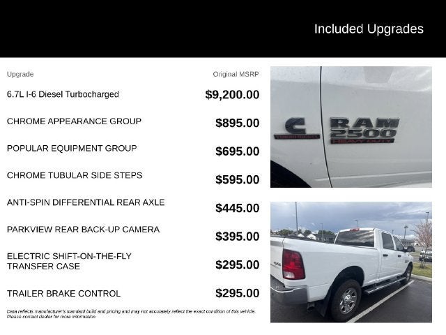 2017 RAM 2500 Tradesman