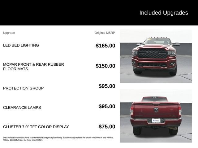 2022 RAM 2500 Big Horn Crew Cab 4x4 6'4" Box