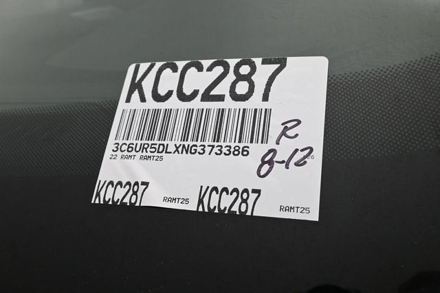 2022 RAM 2500 Big Horn Crew Cab 4x4 6'4" Box