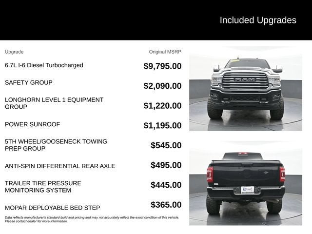 2024 RAM 2500 Limited Longhorn Crew Cab 4x4 6'4" Box