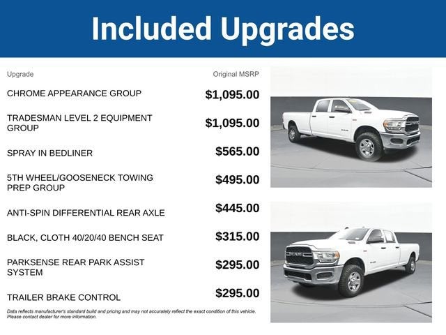 2020 RAM 2500 Tradesman Crew Cab 4x4 8' Box