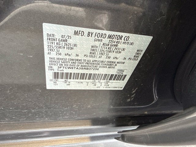 2025 Ford Maverick Lobo Standard