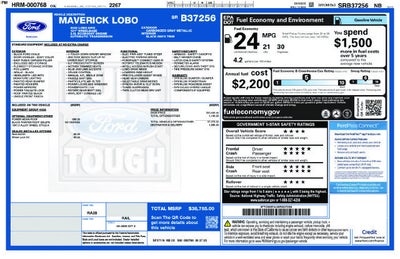 2025 Ford Maverick Lobo Standard