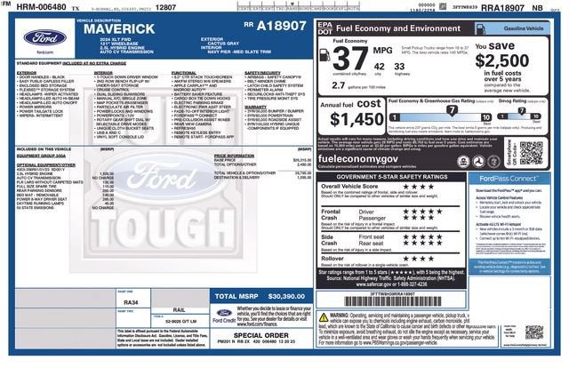 2024 Ford Maverick XLT