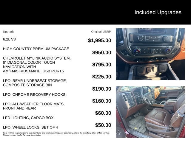2014 Chevrolet Silverado 1500 High Country