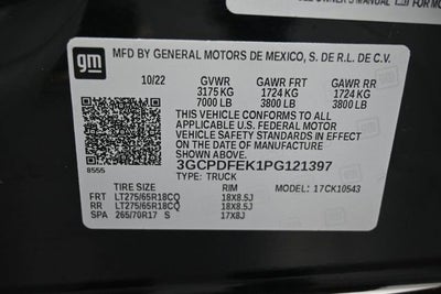 2023 Chevrolet Silverado 1500 LT Trail Boss
