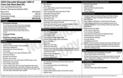 2023 Chevrolet Silverado 1500 LT
