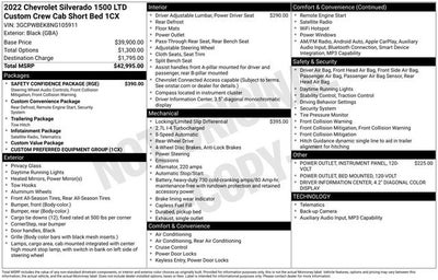 2022 Chevrolet Silverado 1500 LTD Custom