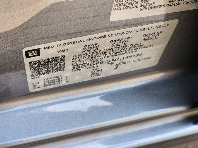 2021 Chevrolet Silverado 1500 High Country
