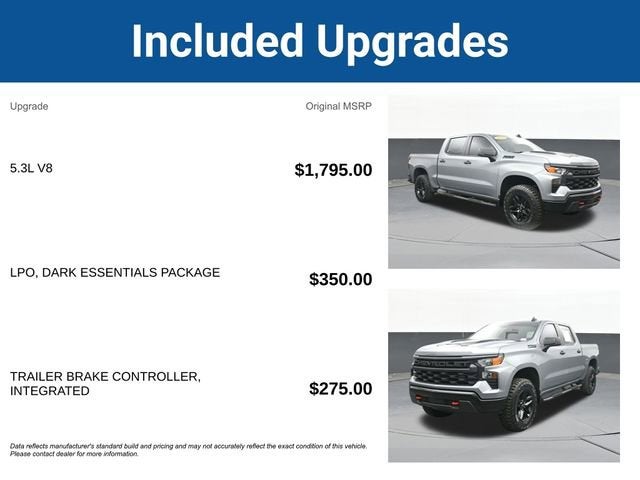2023 Chevrolet Silverado 1500 Custom Trail Boss
