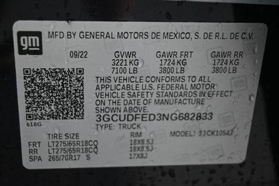 2022 Chevrolet Silverado 1500 LT Trail Boss