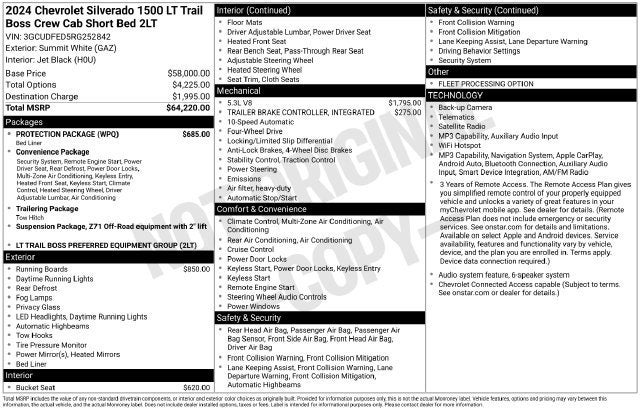 2024 Chevrolet Silverado 1500 LT Trail Boss
