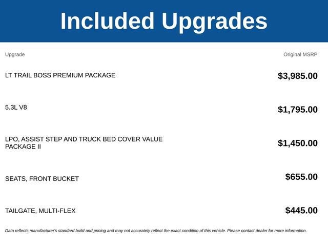 2026 Chevrolet Silverado 1500 LT Trail Boss