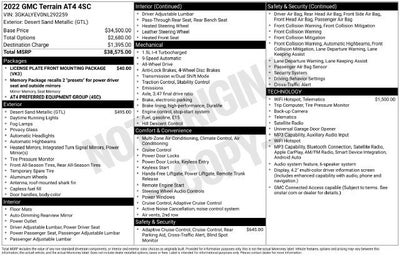 2022 GMC Terrain AT4