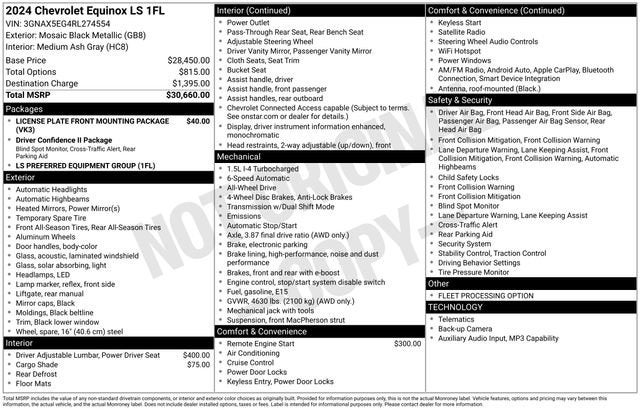 2024 Chevrolet Equinox LS