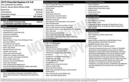 2019 Chevrolet Equinox LS