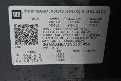 2022 Chevrolet Equinox LS