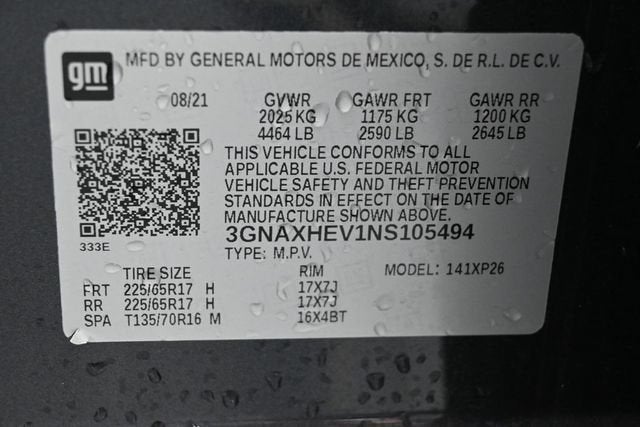 2022 Chevrolet Equinox LS