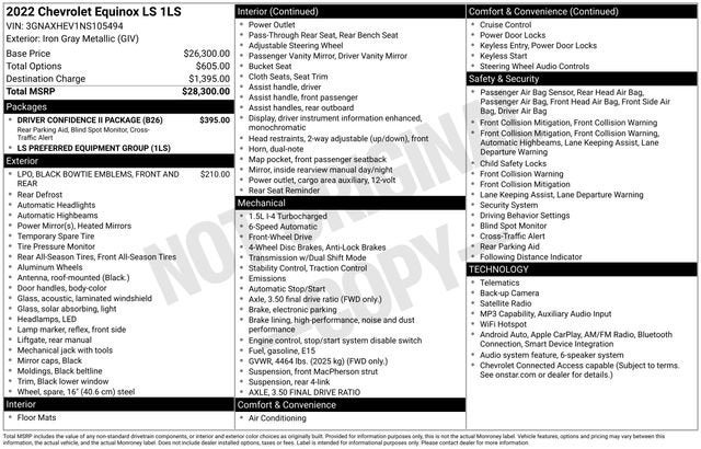 2022 Chevrolet Equinox LS