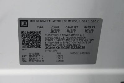 2024 Chevrolet Equinox LT