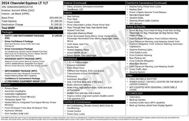 2024 Chevrolet Equinox LT