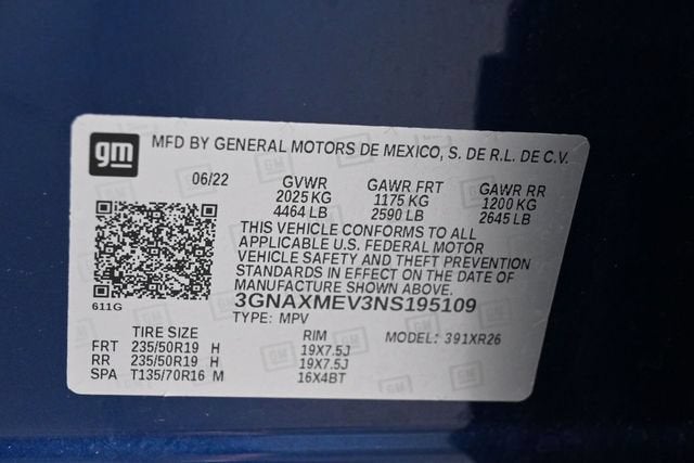 2022 Chevrolet Equinox RS
