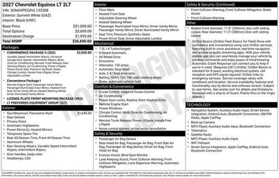 2027 Chevrolet Equinox LT