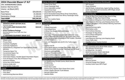 2024 Chevrolet Blazer 3LT