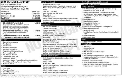 2024 Chevrolet Blazer 2LT