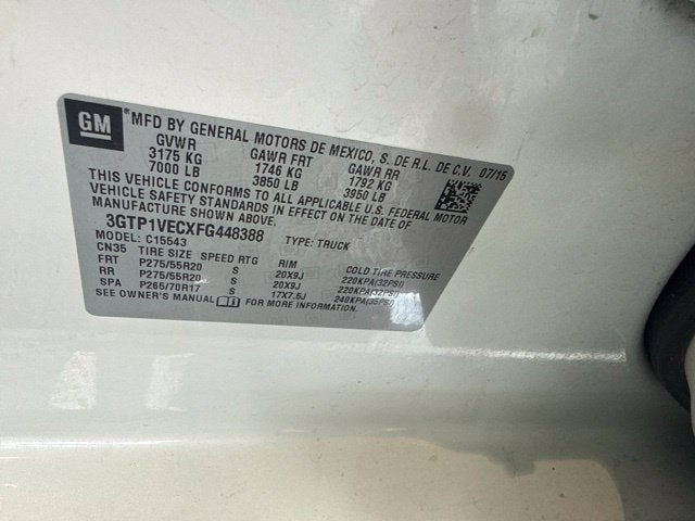 2015 GMC Sierra 1500 SLT