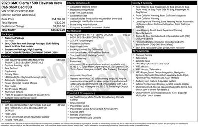 2023 GMC Sierra 1500 Elevation