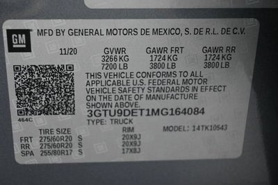 2021 GMC Sierra 1500 SLT