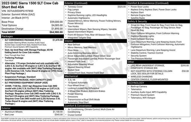 2023 GMC Sierra 1500 SLT