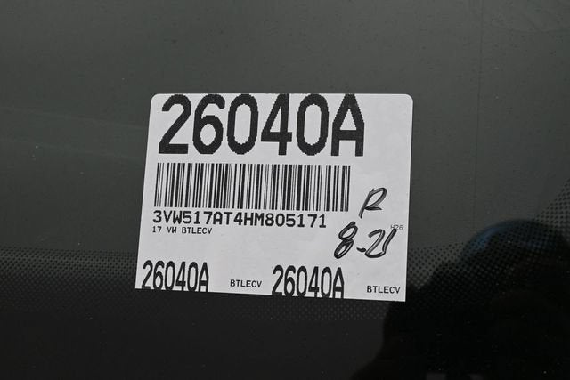2017 Volkswagen Beetle Convertible 1.8T S