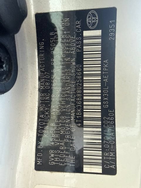 2008 Toyota Avalon XL