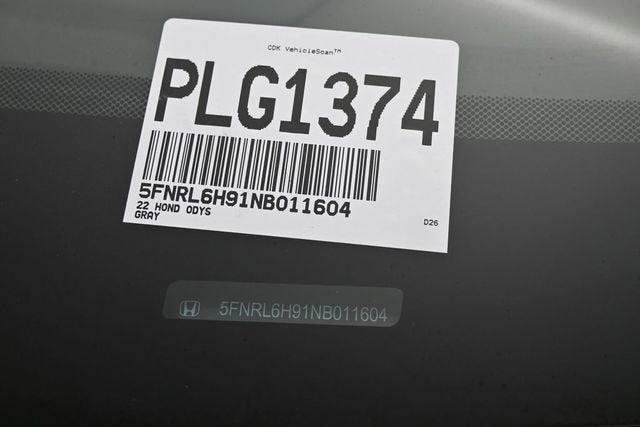 2022 Honda Odyssey Elite
