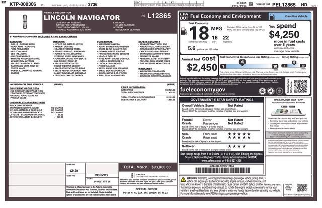 2023 Lincoln Navigator Reserve