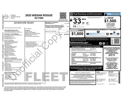 2025 Nissan Rogue SV FWD