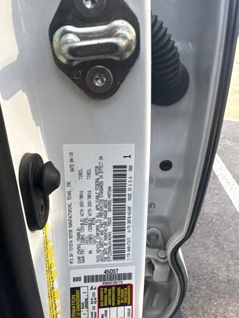 2018 Toyota Tacoma TRD Off Road