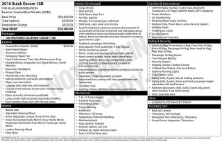 2016 Buick Encore BASE