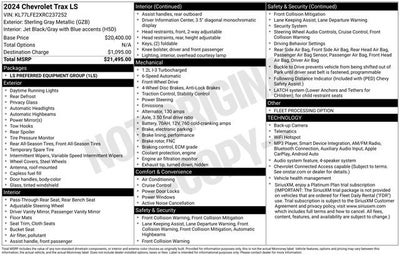 2024 Chevrolet Trax LS